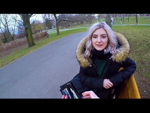 ❤️ Už pinigus nuryja karštą nepažįstamojo spermą - blowjob in the park by Eva Elfie ☑ Gražus porno prie lt.fulldesisex.ru ❌